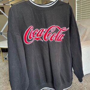 Coca Cola Black Sweater